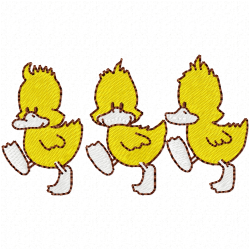 Ducks And Goose Embroidery Design 3 Ducks And Goose Embroidery Design 3